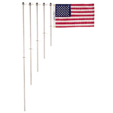 Taylor Made 916 Flag Pole with Flag Clips - 24"